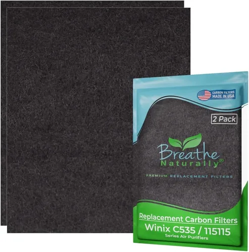 Vista 11 de Breathe Naturally Filtros de repuesto compatibles con purificadores de aire Winix C535, Plasmawave 5300, 6300 y Aeramax 300/290, filtros HEPA