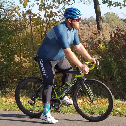Vista 2 de Santic Zapatos de ciclismo unisex para interiores y ciclistas, adecuados para look Delta y Peleton