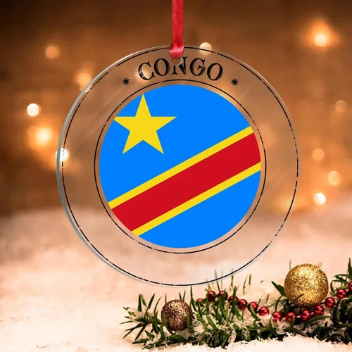 Vista 20 de Bandera de Bélgica, adornos de decoración para árbol de Navidad, bandera nacional, decoración para árbol de Navidad, colgante colgante, adornos