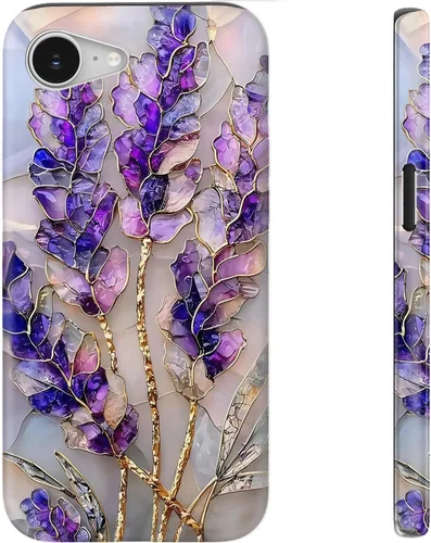 Vista 22 de bemal Funda para iPhone 12 Mini, estética, vintage, floreciente, peonía, concha, femenina, compatible con MagSafe, moderna, única, moderna, moderna