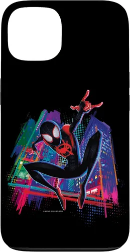 Vista 7 de Marvel Spider-Man Miles Morales Graffiti City - Carcasa para iPhone 17