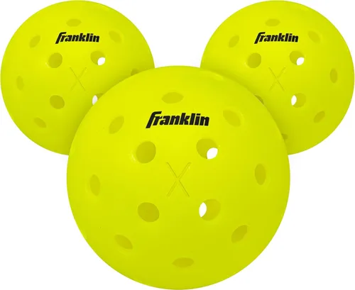Vista 12 de Franklin Sports X-40 pelotas de Pickleball al aire libre - Bola oficial del Pickleball de EE. UU., APP Tour + US Open - Tamaño reglamentario Rosa