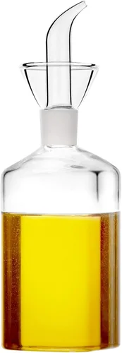 Vista 9 de 5 onzas / 5.1 fl oz de vidrio multiusos Cruet, decantador de aceite de vidrio y vinagre (cuadrado 5 onzas)