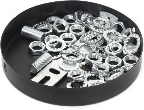 Vista 8 de AngelcityCC Lámpara de araña moderna de metal negro, lámpara colgante de metal retro, lámpara de techo nórdica para comedor, cocina, sala de estar