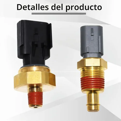 Vista 3 de Sensor de presión de aceite y sensor de temperatura del refrigerante para Chrysler Jeep Dodge 2Pack Oil Pressure Switch & Coolant Temperature