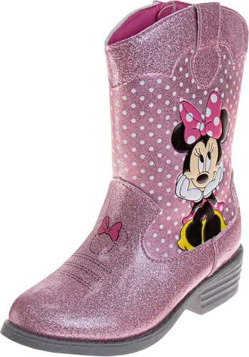 Vista 6 de Disney - Botas de vaquera occidental de Minnie Mouse para niña pequeña (niño pequeño)