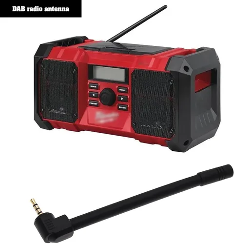 Vista 2 de SING F LTD Antena de radio FM Digital Audio Transmisiones Audio Video Receptor de cine en casa, longitud de 2.5MM 328.1 ft m
