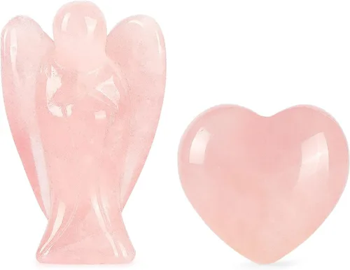 Vista 15 de SMQ Piedra de sangre de África, piedras de cristal en forma de corazón, piedras preciosas naturales, pisapapeles, bolsillo hinchado, gran sanación