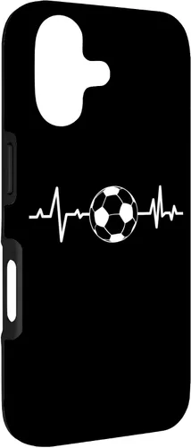 Vista 3 de Score Big with Soccer Heartbeat I Love Soccer Enthusiasts - Carcasa para iPhone 17