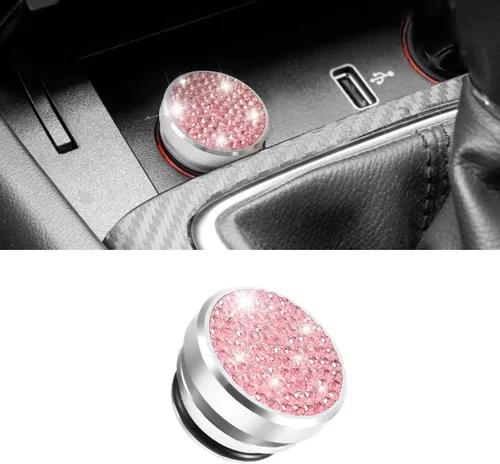 Vista 9 de Cubierta para Encendedor de Cigarrillos de Coche con Brillo, Cubierta para Encendedor de Cigarrillos a Prueba de Polvo para Coche Universal
