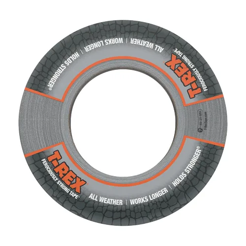 Vista 14 de T-REX Cinta adhesiva extra ancha, 2.83 pulgadas x 25 yardas, gris plomizo Pavonado