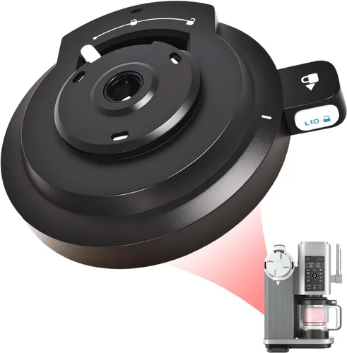 Vista 10 de Tapa exterior para helados Ninja Creami, tapa de repuesto reutilizable Ninja Creami compatible con NC299AMZ/NC301/NC300 Series para piezas