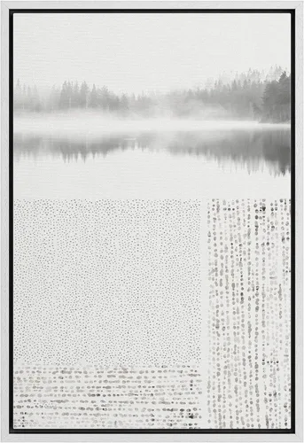 Vista 44 de IDEA4WALL Lienzo enmarcado para pared, decoración occidental, collage de polígonos de diamantes, paneles geométricos abstractos de madera, arte