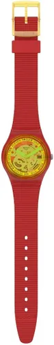 Vista 2 de Swatch Retro-Rosso Rojo - Reloj estándar