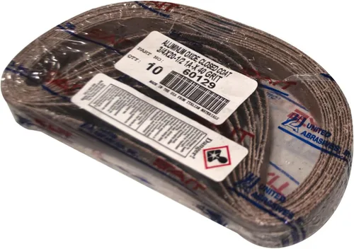 Vista 3 de 60129 3/4x20-1/2 Quick Ship 1A-X - Lijadora de archivos de óxido de aluminio, grano 40, paquete de 10