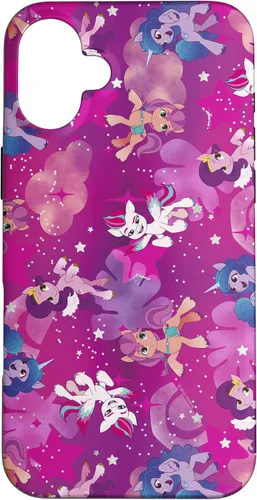 Vista 23 de My Little Pony: Una nueva generación Pink Group Pony Pattern V3 Funda para iPhone 17
