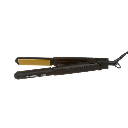 Vista 6 de Kiss Productos Plancha Plancha Professinal Turmalina Cerámica Roja, 0.75 pulgadas, 1 Libra