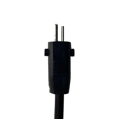 Vista 5 de Reemplazo del cable de conversión hembra de 2 pines al macho redondo de 5 pines