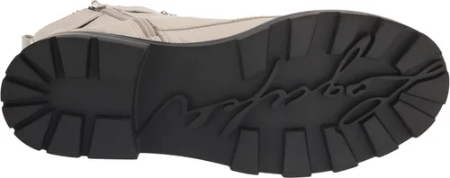 Vista 4 de Karl Lagerfeld Paris Botas de combate Maeva con suela Lug-Sole para mujer con detalles de cristal