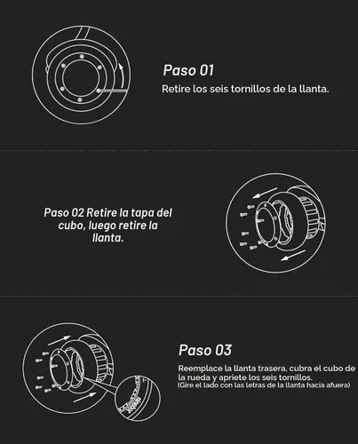 Vista 7 de stio Neumático cómodo para GoKart Pro eléctrico y Gokart Kit de neumáticos traseros, compatible con Ninebot de Segway S-MAX Auto Balance Scooter
