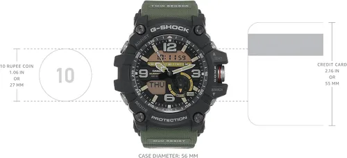Vista 3 de Casio G-SHOCK MUDMASTER Reloj para hombre GG-1000-1A3DR