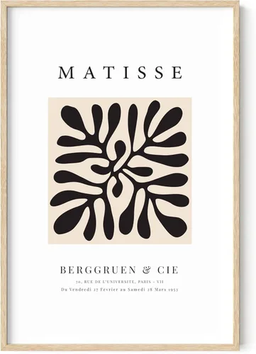 Vista 59 de HAUS AND HUES Matisse - Lámina de arte moderno minimalista - Arte de pared estético de Henri Matisse, póster abstracto para cuarto de dormitorio