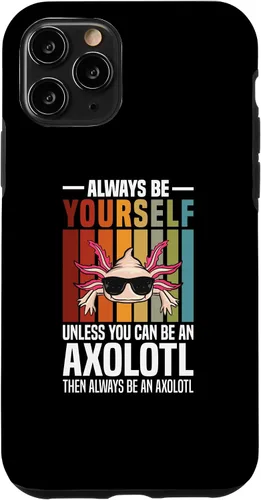 Vista 10 de Funda divertida para iPhone 15 Axolotl