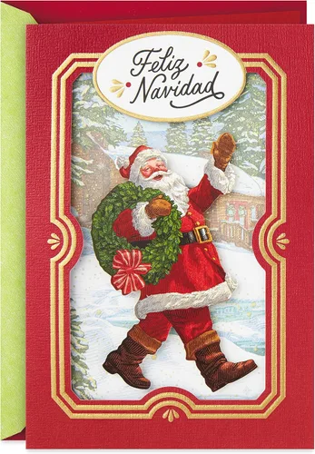 Vista 10 de Tarjeta navideña Hallmark Vida en español (Celebrando desde lejos)
