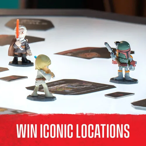 Vista 4 de Funko Star Wars Rivals - Sistema de juego expandible para 2 jugadores a partir de 7 años - Paquete de personajes del lado oscuro - Serie 1