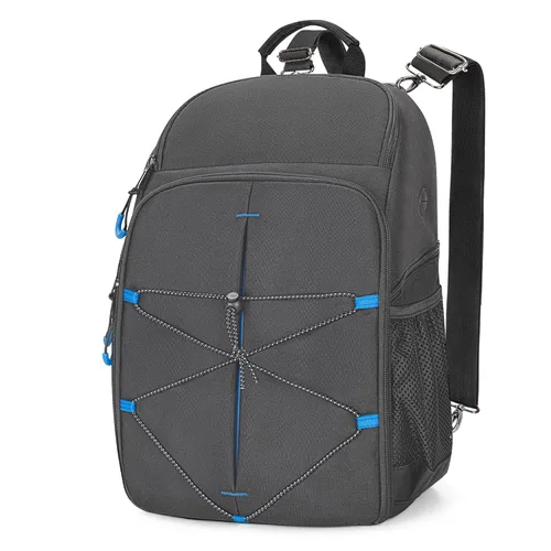 Vista 6 de Carrying Case Compatible with Oculus Meta Quest 2/Quest 3/Quest 3S/VR Elite Strap, Travel Storage Bag Backpack with Separate Room for Touch