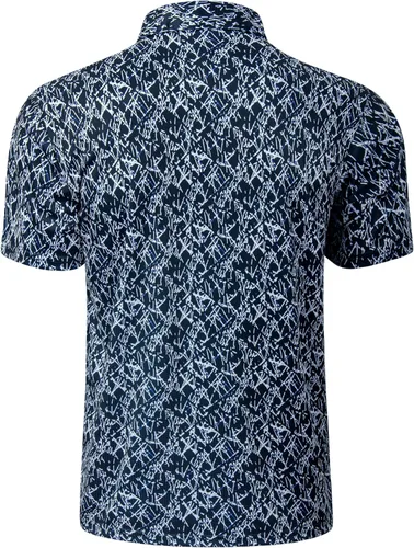 Vista 64 de TAPULCO Camisetas tipo polo de secado rápido para hombre, diseño de camuflaje, atléticas, ligeras, transpirables, casuales, para golf