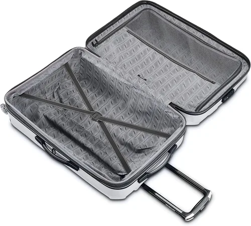 Vista 5 de Samsonite, Centric 2 - Maleta rígida expansible con ruedas giratorias, Blanco Nieve