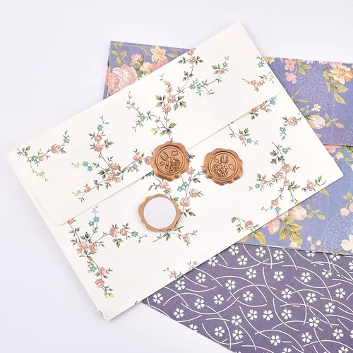 Vista 3 de CRASPIRE 50 calcomanías adhesivas para sellar cera con temática de Pascua, invitación de boda, sellos de sobre, calcomanías de cera prefabricadas
