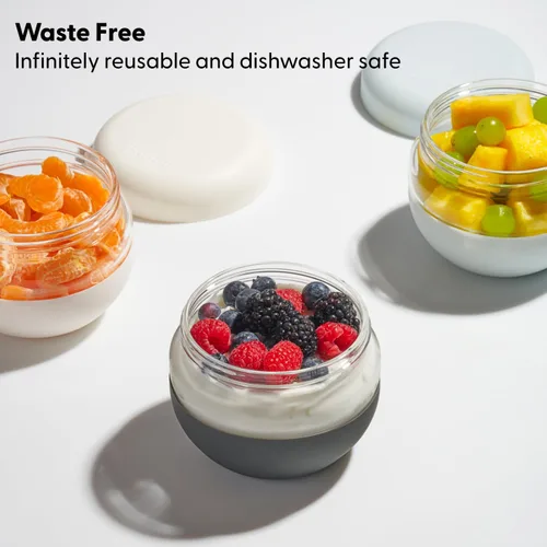 Vista 5 de W&P - Recipiente para almuerzo con sellado seguro Crema