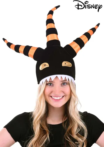 Vista 2 de Nightmare Before Christmas Sombrero de peluche de arlequín demonio