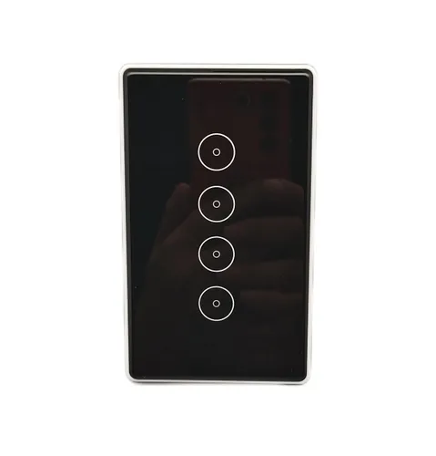 Vista 17 de Zigbee Smart Touch - Interruptor de luz de pared, control de aplicación/voz, visión nocturna, requiere puerta de enlace Tuya