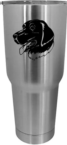 Vista 425 de Cairn Terrier - Vaso grabado con temática de perro, 30 onzas