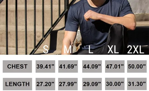 Vista 2 de Camisas de correr para hombre, camisetas de entrenamiento para hombre, camisetas deportivas de fitness, camisetas de gimnasio para hombre, cuello