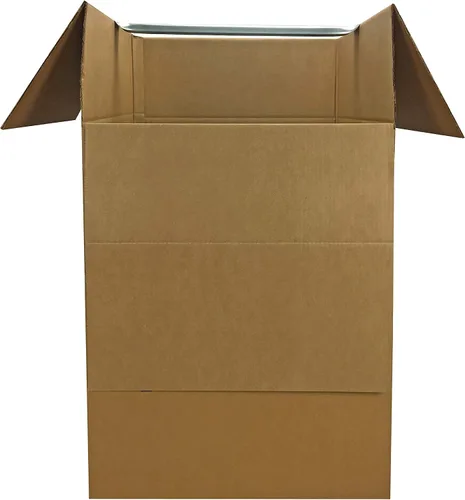 Vista 8 de UBOXES Space Savers - Cajas de mudanza para armario con colgador, 20 x 20 x 34 pulgadas (paquete de 3)