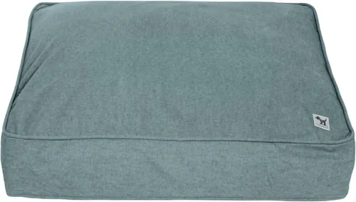 Vista 11 de Molly Mutt Pequeña Funda para Cama de Perro, Amarillo por la Mañana, Verde Oliva y Azul Claro