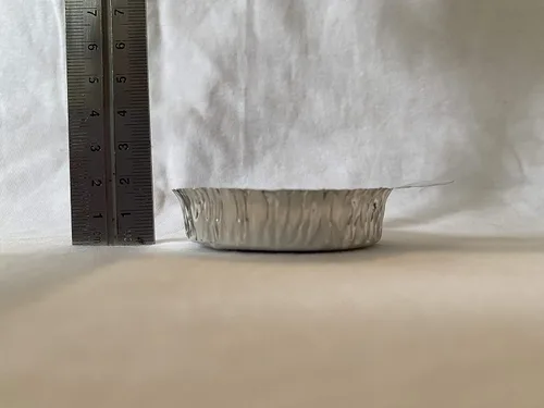 Vista 2 de Barcos de pesaje, W-B57-AL-500, aluminio, 2.244 in, mediano, con mango, paquete de 500