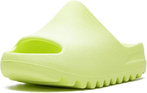 Vista 4 de adidas Preschool Yeezy Slide Kids HQ4116 Glow Green