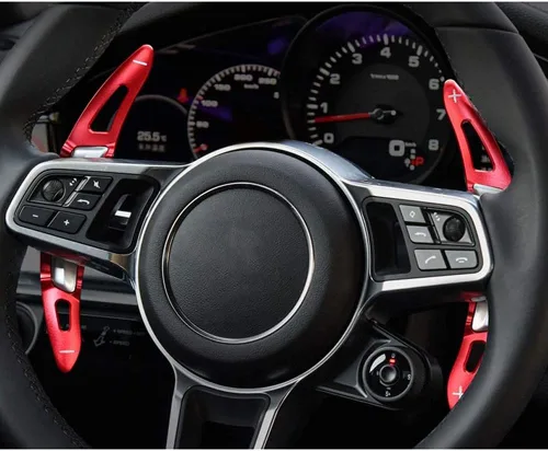 Vista 2 de SANRILY Para extensiones de palanca de cambios de paleta Porsche