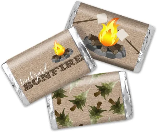 Vista 10 de AmandaCreation - Mini calcomanías de barra de caramelo de chocolate con temática de pepinillos con temática de eneldo y eneldo para niños, 45