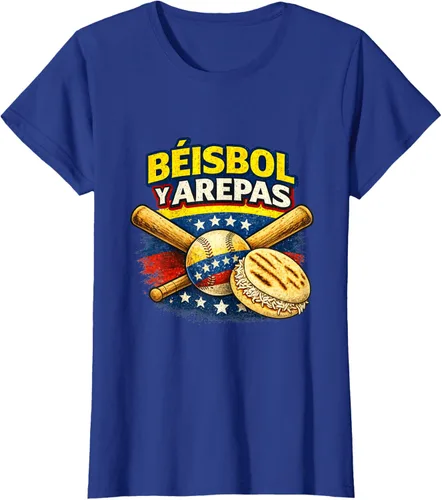 Vista 92 de Camiseta Beisbol y Arepas Venezuelas Baseball Pride Team 2026
