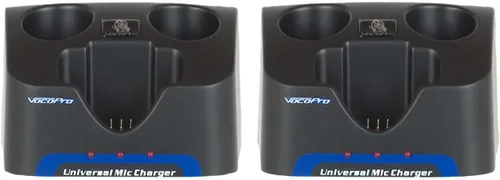 Vista 5 de VOCOPRO UHF580510 Sistema de micrófono inalámbrico UHF recargable profesional de 4 canales