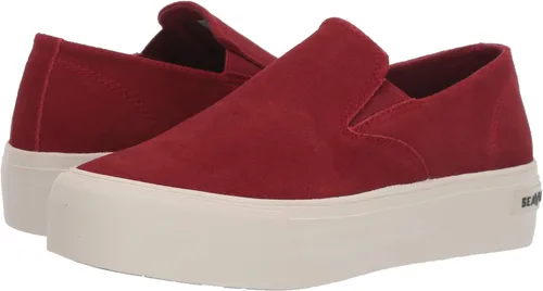 Vista 7 de SEAVEES Zapatos deportivos Baja sin cordones con plataforma para mujer