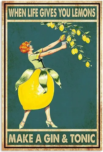 Vista 5 de Cartel de metal divertido de hojalata con código piloto de aviación, alfabeto fonético, retro, jarrón, flores, póster, decoración de entrada