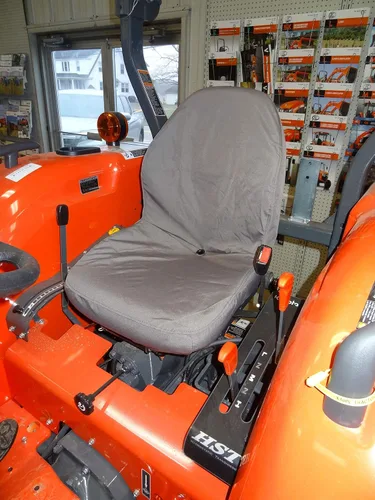 Vista 6 de Durafit - Fundas de asientos para tractores Kubota MX4800, MX5000, MX5200, MX5400, MX5800, M5660 SUH/SUHD, Z221R, Z231 y cortacésped sin giro