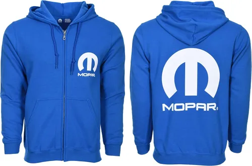 Vista 9 de JH Design - Sudaderas con capucha para hombre con logotipo Mopar en 3 estilos, sin botones y con cremallera Bsc4-negro